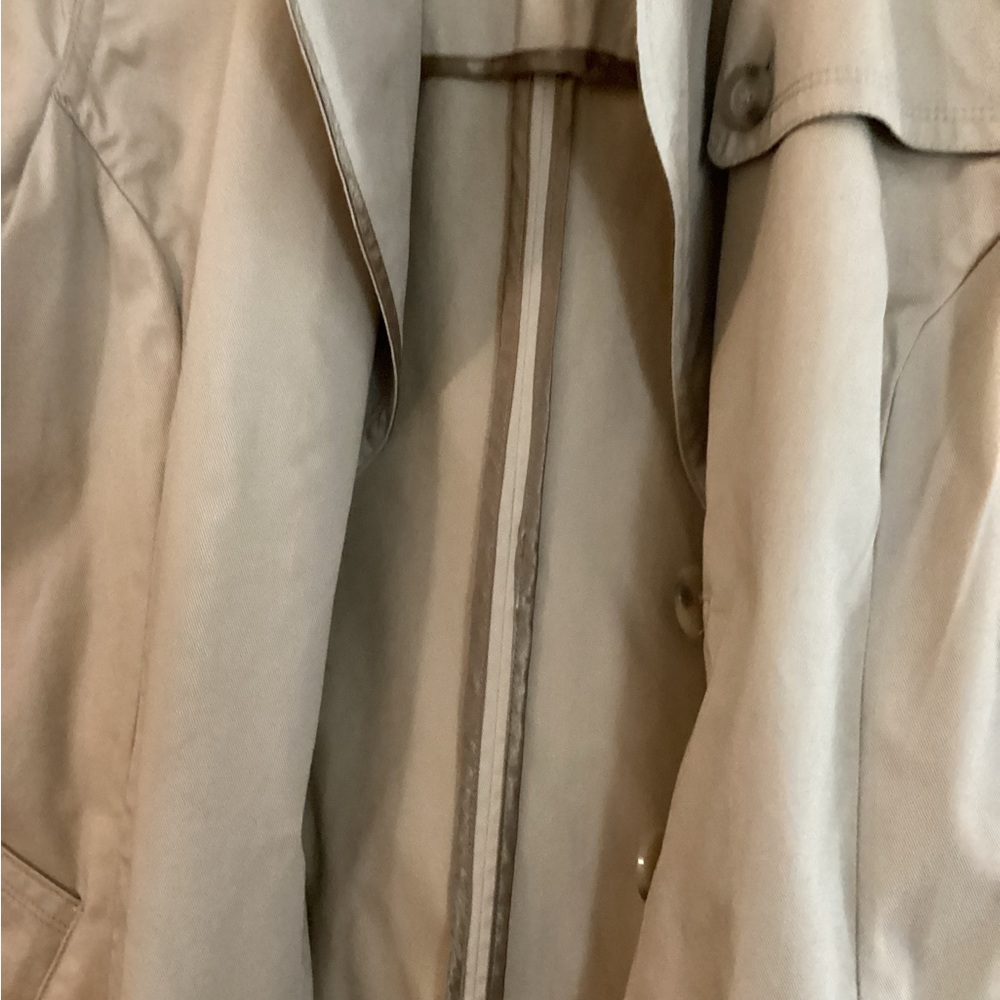 Dennis Basso Light Weight Trench Coat - Picture 4 of 6